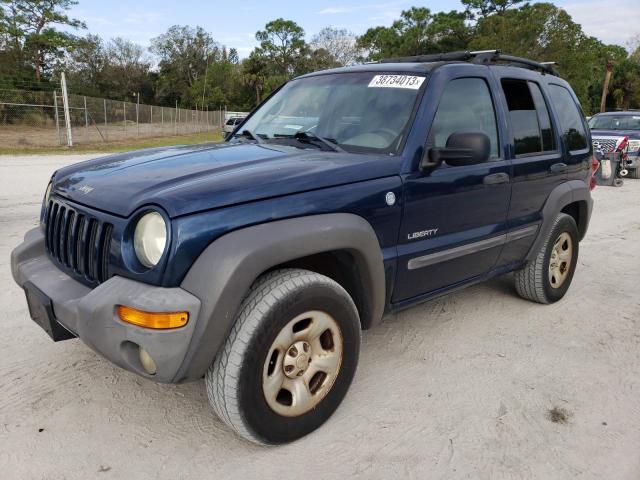 JEEP LIBERTY SP 2004 with VIN 1J4GL48K54W205930 - Photo from auction