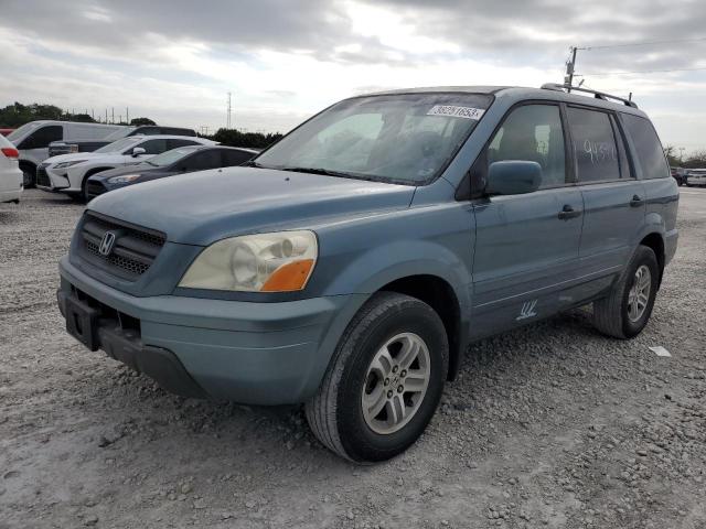 Photo 1 from auction – 2005 HONDA PILOT EXL with VIN 2HKYF18735H548612