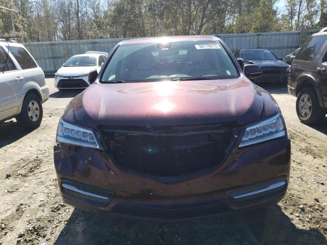 Photo 5 from auction – 2014 ACURA MDX TECHNO with VIN 5FRYD3H45EB015438