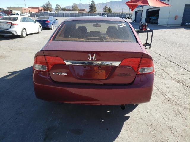 Photo 6 from auction – 2009 HONDA CIVIC LX with VIN 19XFA16549E042921