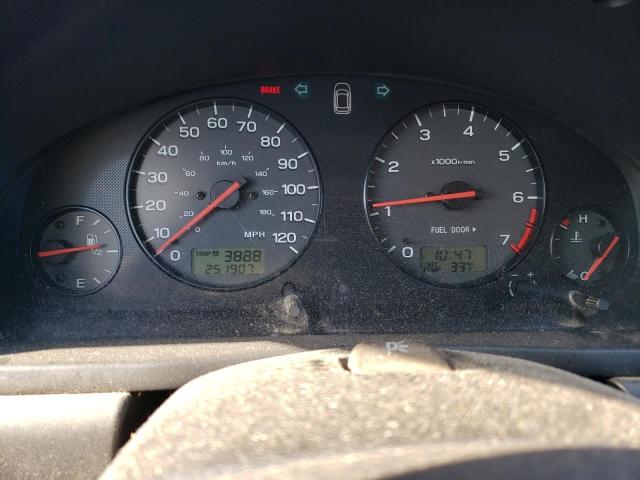 Photo 9 from auction – 2002 SUBARU LEGACY L with VIN 4S3BE635526215698