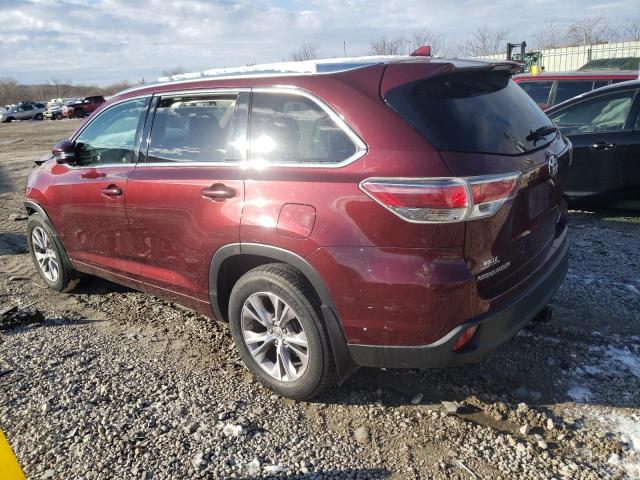 صورة رقم 2 من المزاد - 2015 TOYOTA HIGHLANDER مع VIN 5TDJKRFH4FS076021