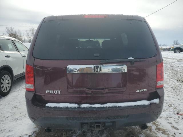 Photo 6 from auction – 2012 HONDA PILOT EXL with VIN 5FNYF4H63CB045800