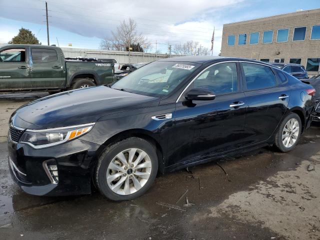 KIA OPTIMA LX 2018 with VIN 5XXGT4L34JG196558 - Photo from auction