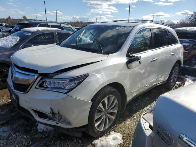 ACURA MDX TECHNO 2015 with VIN 5FRYD4H47FB028599 - Photo from auction
