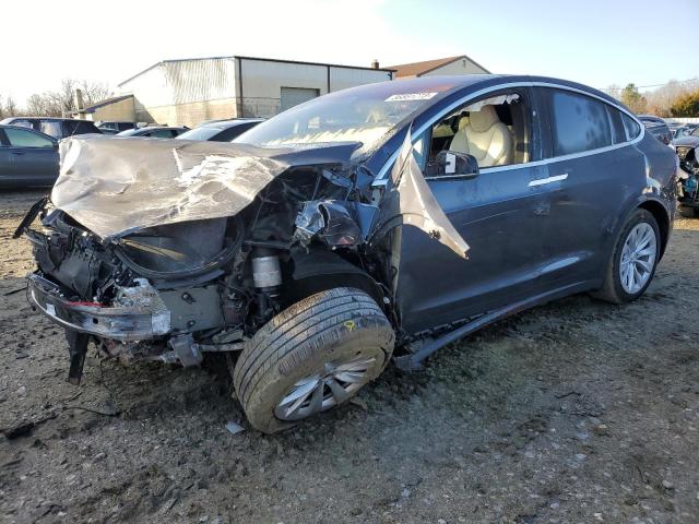 TESLA MODEL X 2021 with VIN 5YJXCAE2XMF308709 - Photo from auction