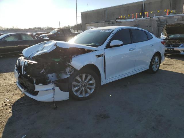 KIA OPTIMA EX 2016 with VIN 5XXGU4L33GG003709 - Photo from auction