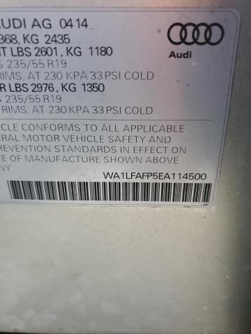 Photo 14 from auction – 2014 AUDI Q5 PREMIUM with VIN WA1LFAFP5EA114500