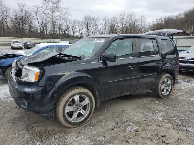 HONDA PILOT EXL 2012 with VIN 5FNYF4H57CB048044 - Photo from auction