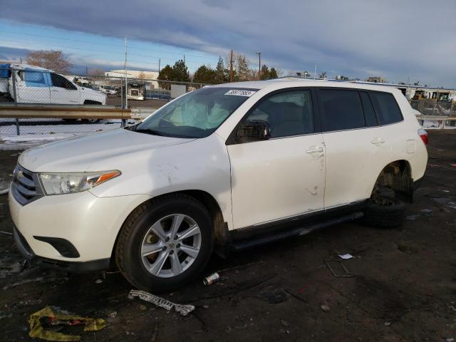TOYOTA HIGHLANDER 2012 with VIN 5TDZK3EH3CS071874 - Photo from auction