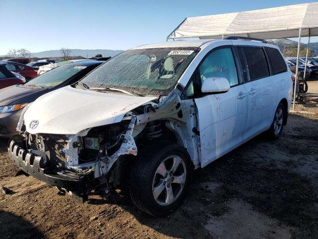 TOYOTA SIENNA LE 2017 with VIN 5TDKZ3DC1HS896161 - Photo from auction
