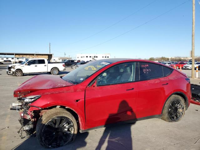 TESLA MODEL Y 2022 with VIN 7SAYGDEE1NF386370 - Photo from auction