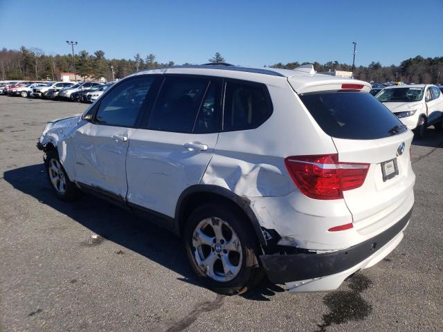 Photo 2 from auction – 2011 BMW X3 XDRIVE2 with VIN 5UXWX5C56BL713947