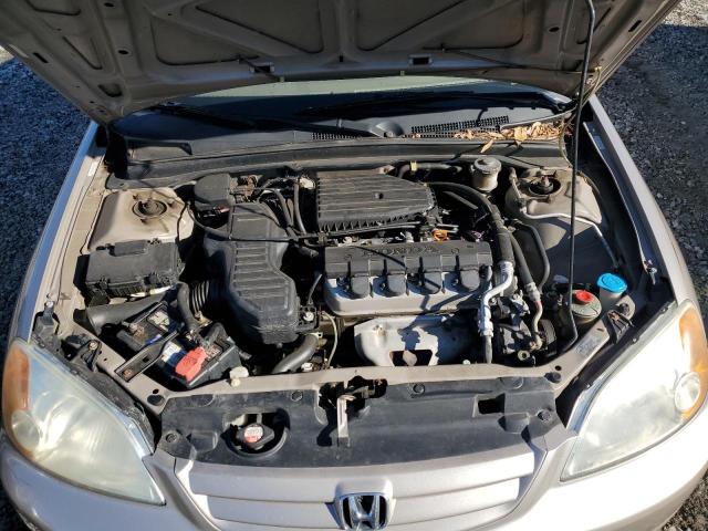 Photo 11 from auction – 2001 HONDA CIVIC LX with VIN 2HGES16581H577334