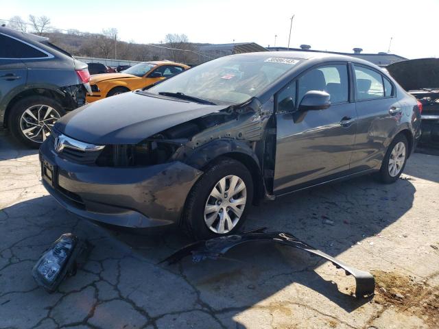 HONDA CIVIC LX 2012 with VIN 19XFB2F55CE098778 - Photo from auction