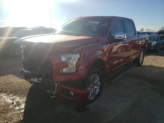 FORD F150 SUPER 2017 with VIN 1FTEW1EGXHFB30439 - Photo from auction