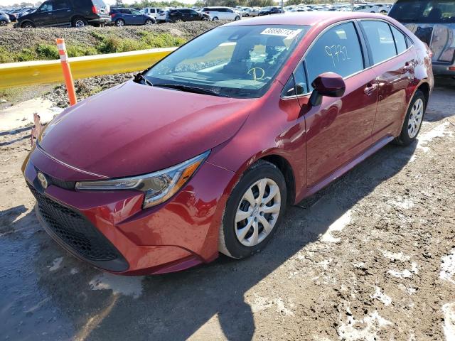 Photo 1 from auction – 2022 TOYOTA COROLLA LE with VIN 5YFEPMAE8NP336401