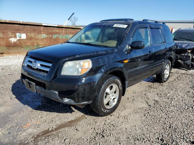 HONDA PILOT EXL 2007 with VIN 5FNYF285X7B034570 - Photo from auction