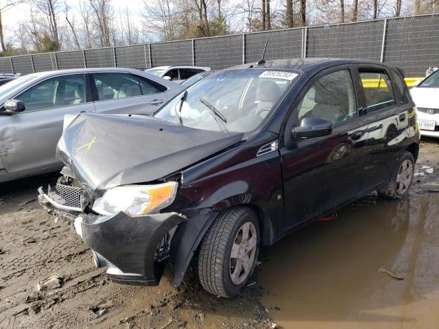 CHEVROLET AVEO LS 2009 with VIN KL1TD66E59B646067 - Photo from auction