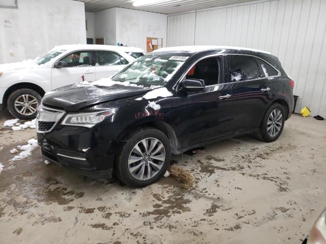 ACURA MDX TECHNO 2015 with VIN 5FRYD4H48FB019457 - Photo from auction