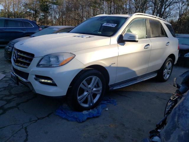 MERCEDES-BENZ ML 350 BLU 2012 with VIN 4JGDA2EB9CA067100 - Photo from auction