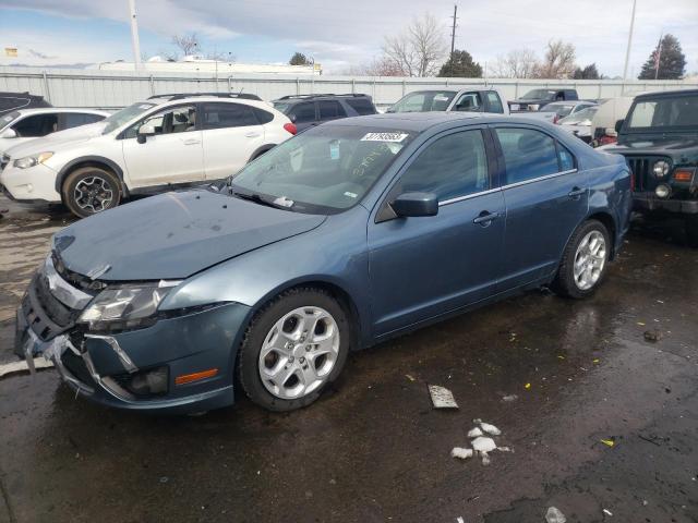 FORD FUSION SE 2011 with VIN 3FAHP0HAXBR136706 - Photo from auction