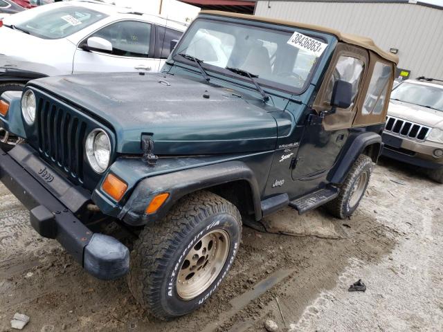 JEEP WRANGLER / 1998 with VIN 1J4FY19S3WP787405 - Photo from auction