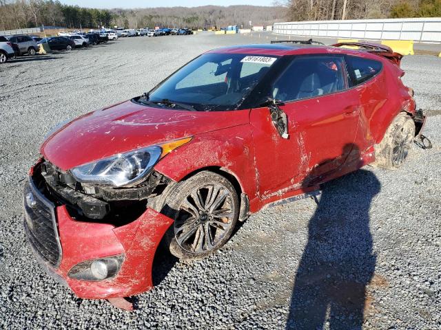 HYUNDAI VELOSTER T 2016 with VIN KMHTC6AE4GU252883 - Photo from auction