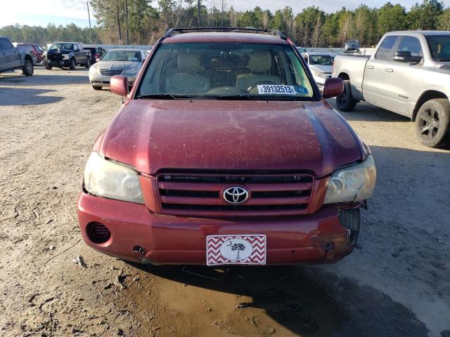 Photo 5 from auction – 2005 TOYOTA HIGHLAND with VIN JTEGD21A950130190