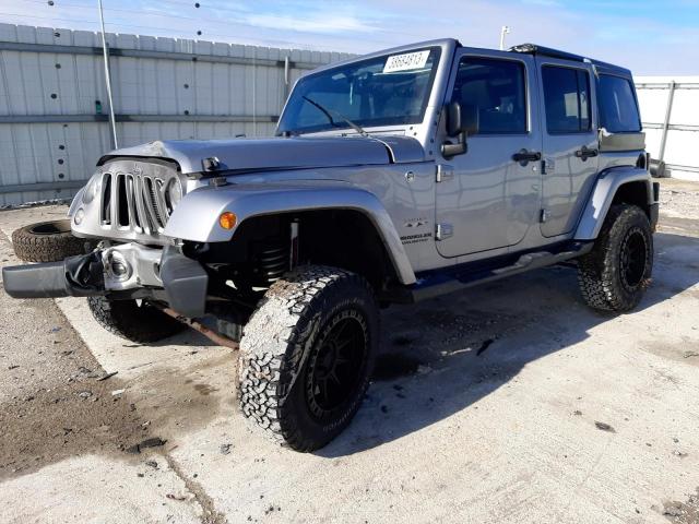 JEEP WRANGLER U 2017 with VIN 1C4BJWEG6HL629903 - Photo from auction