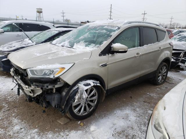 FORD ESCAPE TIT 2017 with VIN 1FMCU0JD6HUC85922 - Photo from auction