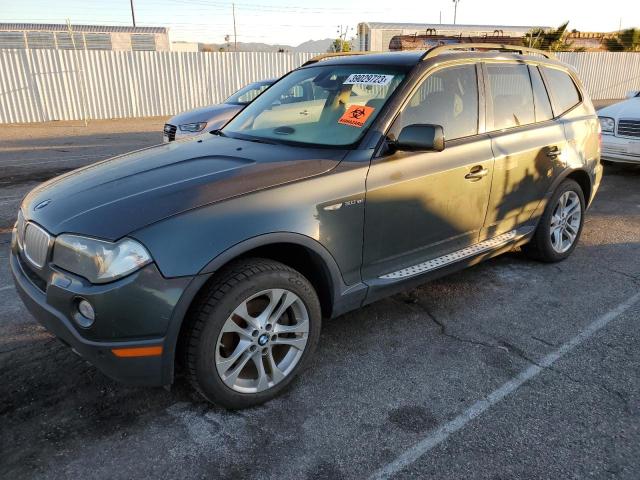 BMW X3 3.0SI 2008 with VIN WBXPC93498WE79011 - Photo from auction