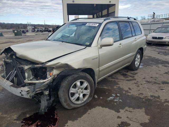 TOYOTA HIGHLANDER 2003 with VIN JTEGF21A630104699 - Photo from auction