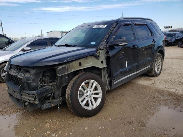 FORD EXPLORER X 2017 with VIN 1FM5K7D88HGD16592 - Photo from auction