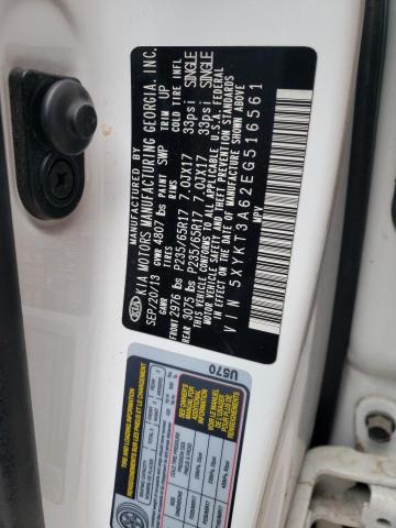 Photo 14 from auction – 2014 KIA SORENTO LX with VIN 5XYKT3A62EG516561