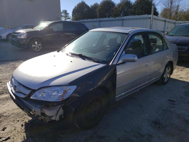Photo 1 from auction – 2004 HONDA CIVIC EX with VIN 2HGES26724H505315