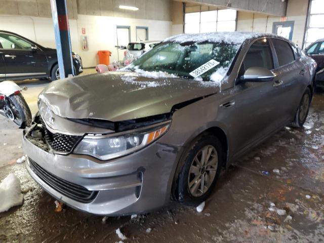 KIA OPTIMA LX 2018 with VIN 5XXGT4L35JG209558 - Photo from auction