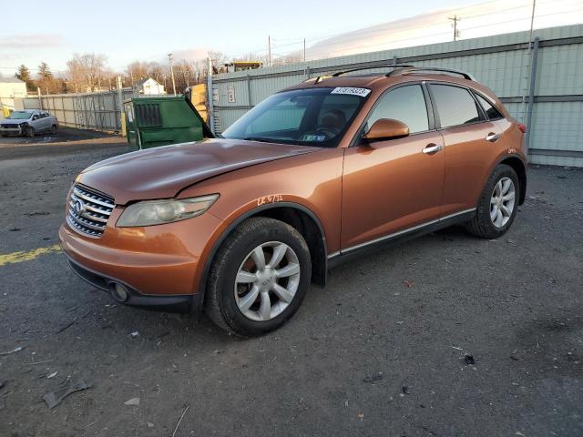 INFINITI FX35 2004 with VIN JNRAS08W74X215167 - Photo from auction