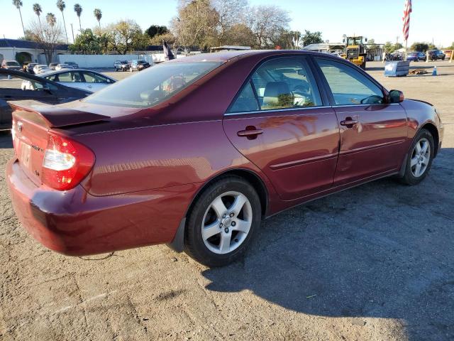 Photo 3 from auction – 2002 TOYOTA CAMRY LE with VIN 4T1BF30K72U006203