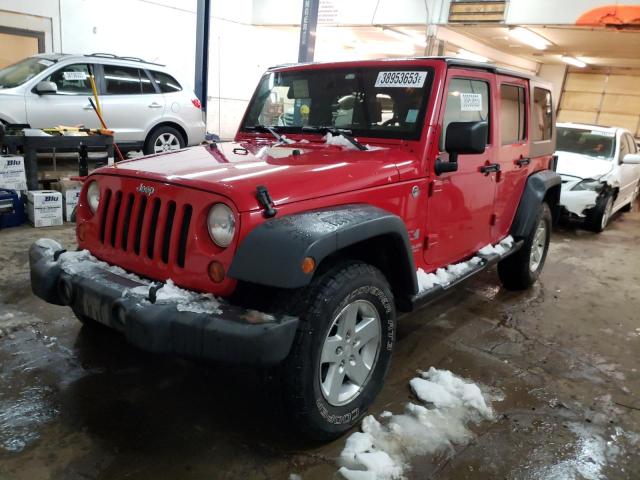 JEEP WRANGLER U 2009 with VIN 1J4GA39179L710656 - Photo from auction