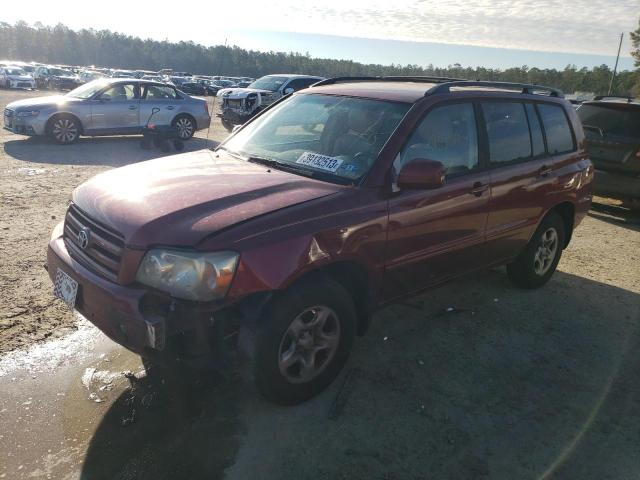 TOYOTA HIGHLAND 2005 with VIN JTEGD21A950130190 - Photo from auction