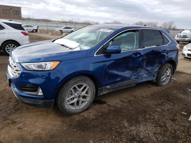 FORD EDGE SEL 2021 with VIN 2FMPK4J97MBA46664 - Photo from auction