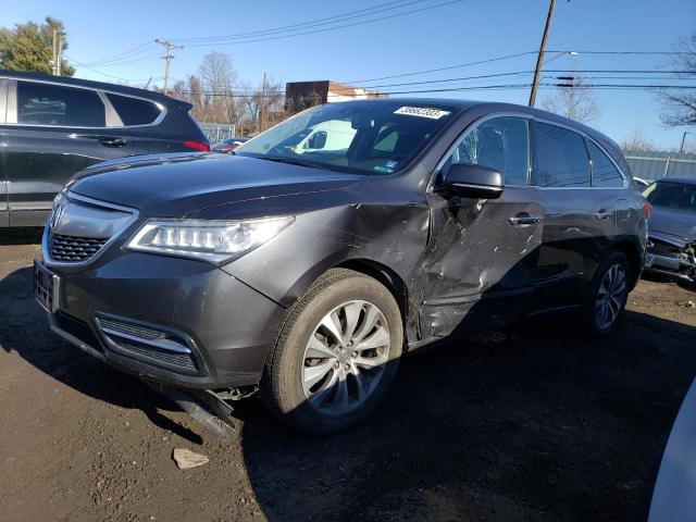 ACURA MDX TECHNO 2015 con VIN 5FRYD4H45FB031923 - Foto de la subasta