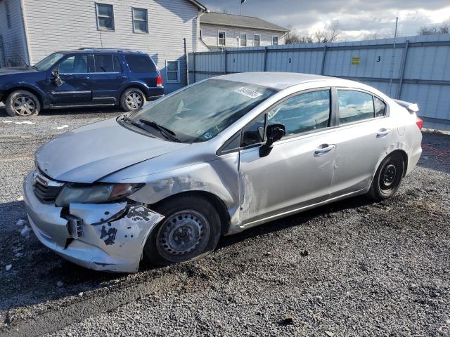 HONDA CIVIC LX 2012 with VIN 19XFB2F53CE358725 - Photo from auction