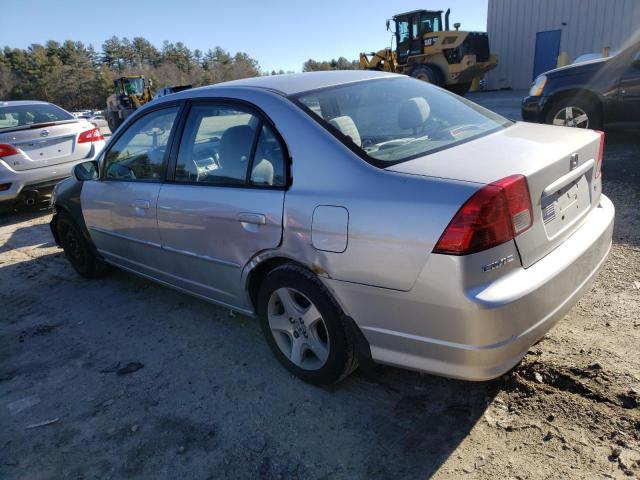 Photo 2 from auction – 2004 HONDA CIVIC EX with VIN 2HGES26724H505315