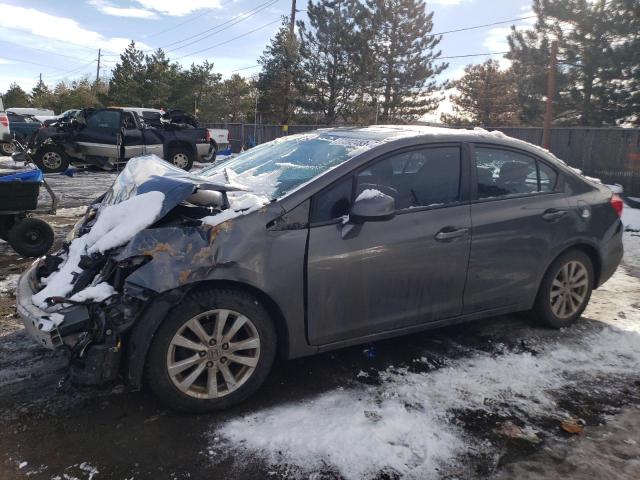 HONDA CIVIC EX 2012 with VIN 2HGFB2F89CH605939 - Photo from auction