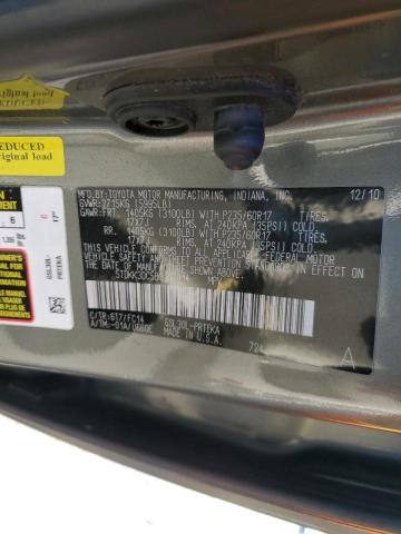 Photo 14 from auction – 2011 TOYOTA SIENNA LE with VIN 5TDKK3DC5BS107814