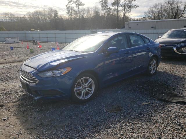 FORD FUSION SE 2018 with VIN 3FA6P0LU5JR116001 - Photo from auction