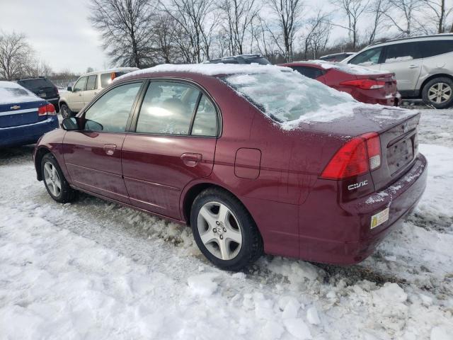 Photo 2 from auction – 2004 HONDA CIVIC EX with VIN 2HGES26764H632746