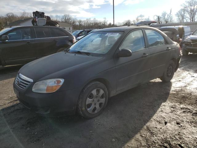 KIA SPECTRA EX 2008 with VIN KNAFE122385536176 - Photo from auction